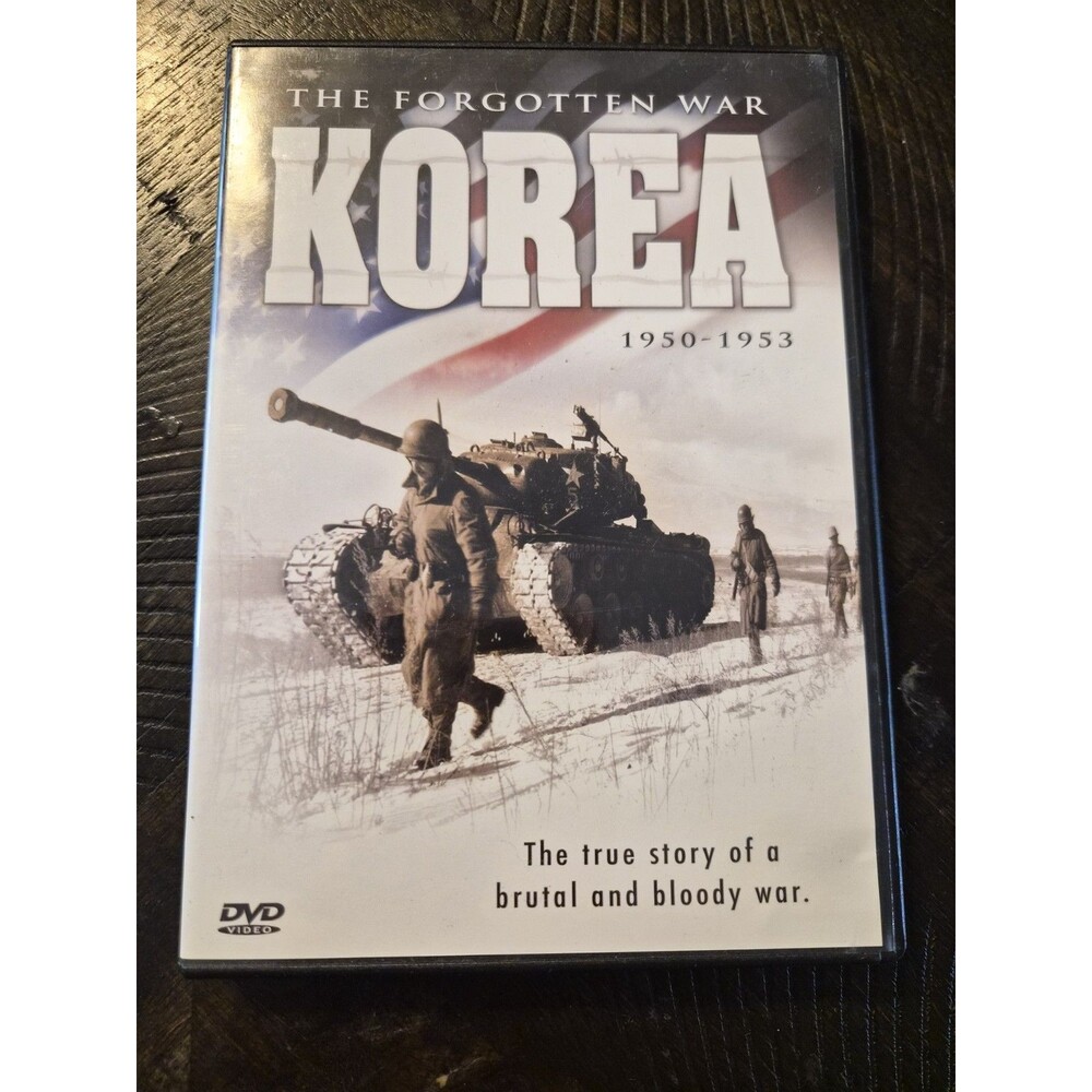 The Forgotten War Korea 1950-1953 DVD Military Documentary - Very Good